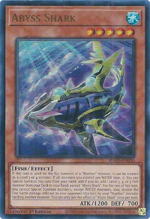 Abyss Shark (UR) [RA03-EN030] Ultra Rare | Galactic Gamez