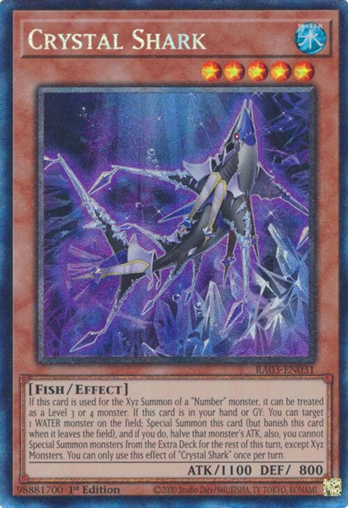 Crystal Shark (CR) [RA03-EN031] Prismatic Collector's Rare | Galactic Gamez