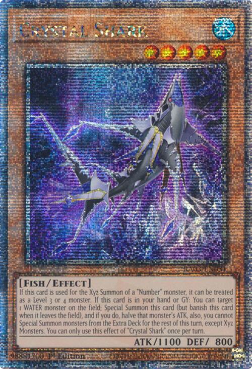 Crystal Shark (Quarter Century Secret Rare) [RA03-EN031] Quarter Century Secret Rare | Galactic Gamez