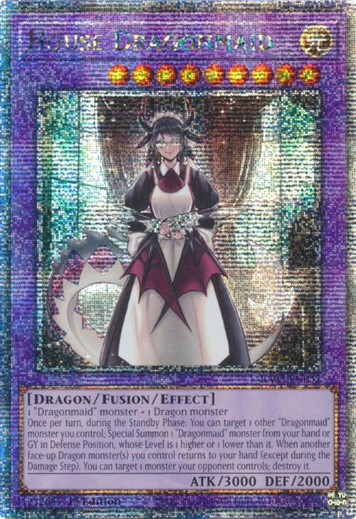 House Dragonmaid (Quarter Century Secret Rare) [RA03-EN037] Quarter Century Secret Rare | Galactic Gamez