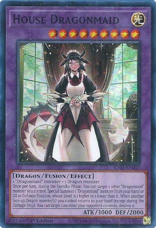 House Dragonmaid [RA03-EN037] Super Rare | Galactic Gamez