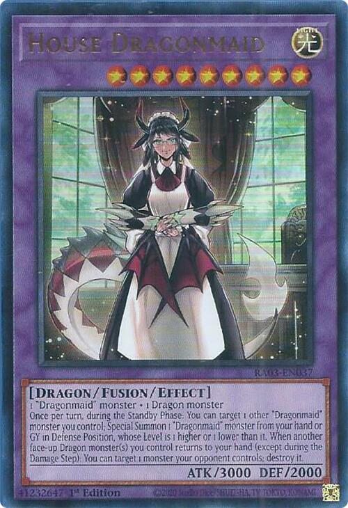 House Dragonmaid (UR) [RA03-EN037] Ultra Rare | Galactic Gamez