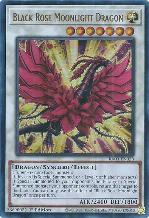 Black Rose Moonlight Dragon (UR) [RA03-EN038] Ultra Rare | Galactic Gamez