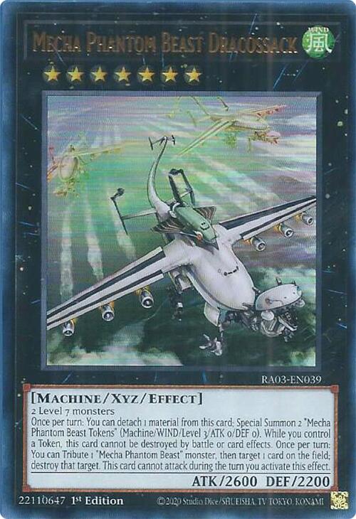 Mecha Phantom Beast Dracossack (UR) [RA03-EN039] Ultra Rare | Galactic Gamez