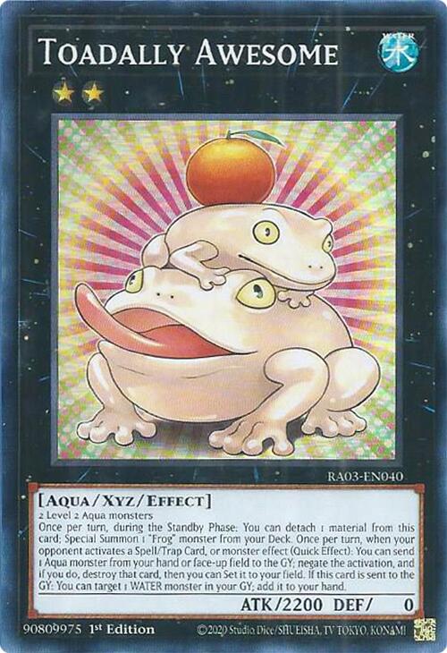 Toadally Awesome [RA03-EN040] Super Rare | Galactic Gamez