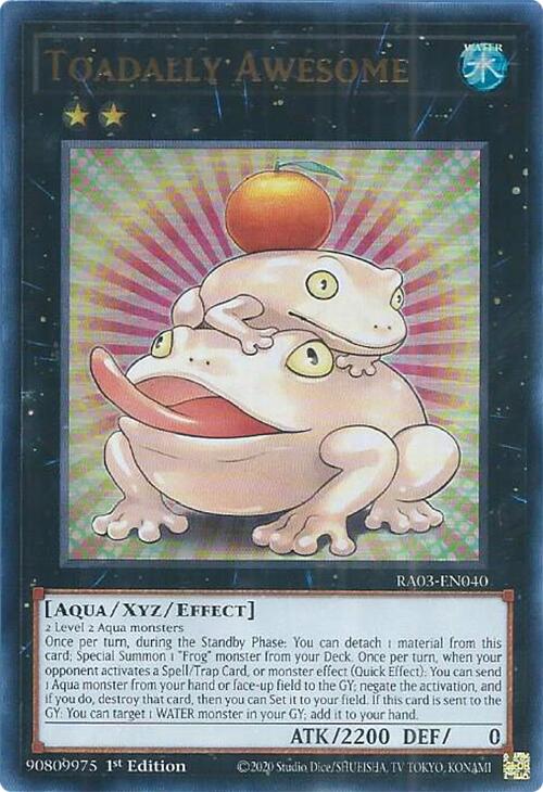 Toadally Awesome (UR) [RA03-EN040] Ultra Rare | Galactic Gamez