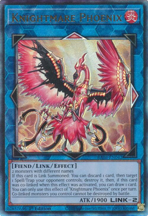 Knightmare Phoenix (UTR) [RA03-EN042] Prismatic Ultimate Rare | Galactic Gamez