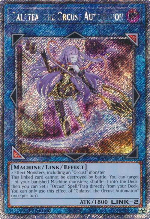 Galatea, the Orcust Automaton (Platinum Secret Rare) [RA03-EN044] Platinum Secret Rare | Galactic Gamez