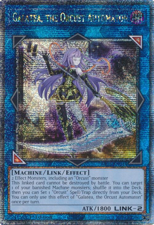 Galatea, the Orcust Automaton (Quarter Century Secret Rare) [RA03-EN044] Quarter Century Secret Rare | Galactic Gamez