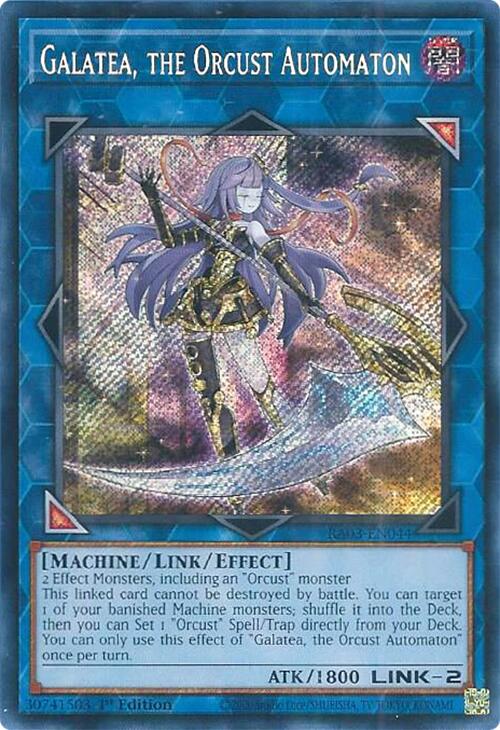 Galatea, the Orcust Automaton (Secret Rare) [RA03-EN044] Secret Rare | Galactic Gamez