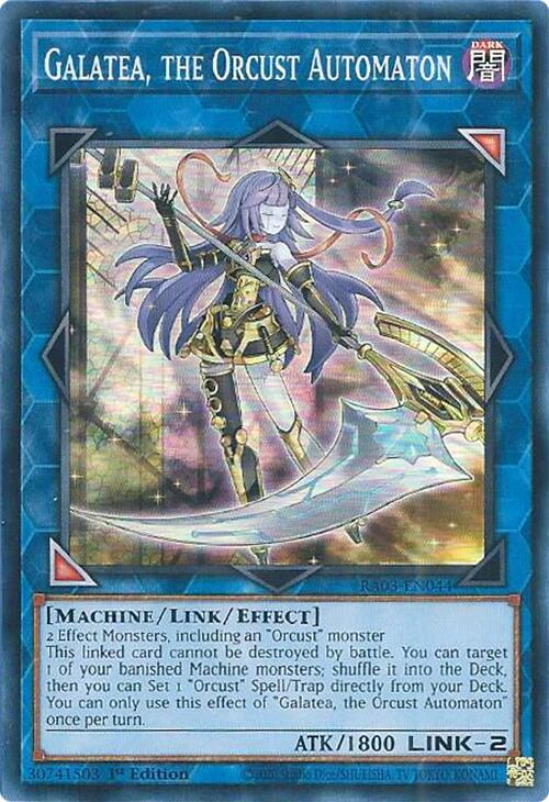 Galatea, the Orcust Automaton [RA03-EN044] Super Rare | Galactic Gamez