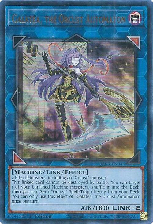 Galatea, the Orcust Automaton (UR) [RA03-EN044] Ultra Rare | Galactic Gamez