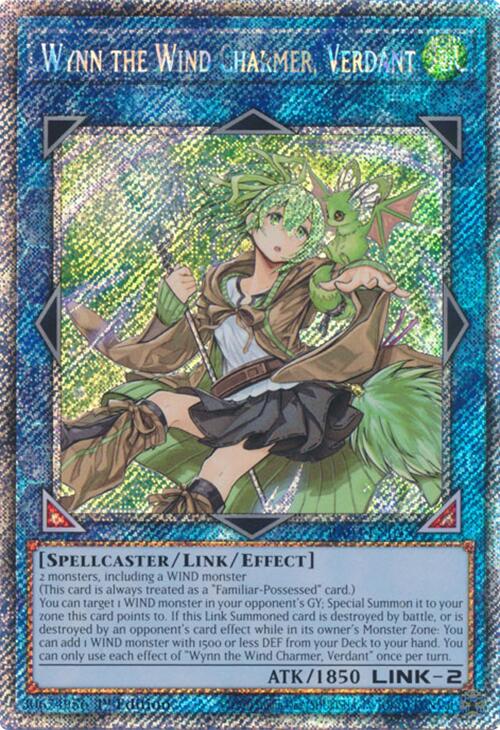 Wynn the Wind Charmer, Verdant (Platinum Secret Rare) [RA03-EN045] Platinum Secret Rare | Galactic Gamez