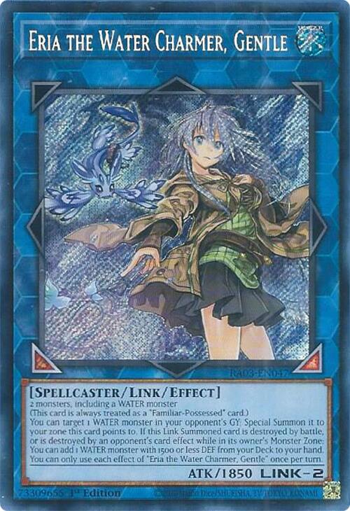 Eria the Water Charmer, Gentle (Secret Rare) [RA03-EN047] Secret Rare | Galactic Gamez