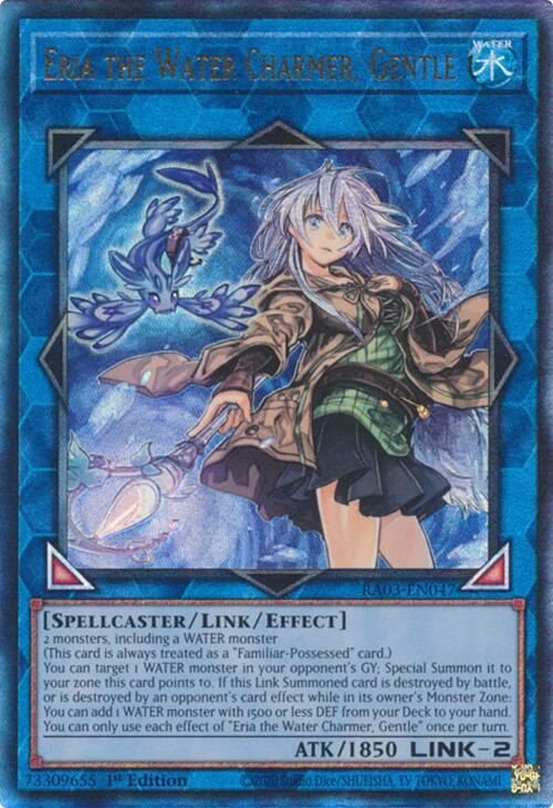 Eria the Water Charmer, Gentle (UTR) [RA03-EN047] Prismatic Ultimate Rare | Galactic Gamez