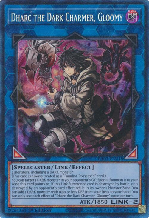 Dharc the Dark Charmer, Gloomy (CR) [RA03-EN048] Prismatic Collector's Rare | Galactic Gamez