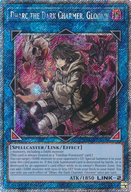Dharc the Dark Charmer, Gloomy (Platinum Secret Rare) [RA03-EN048] Platinum Secret Rare | Galactic Gamez