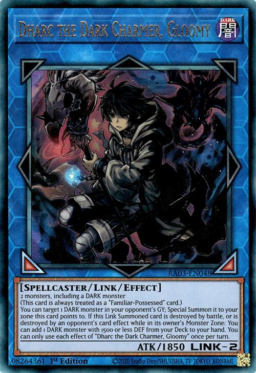 Dharc the Dark Charmer, Gloomy (UTR) [RA03-EN048] Prismatic Ultimate Rare | Galactic Gamez