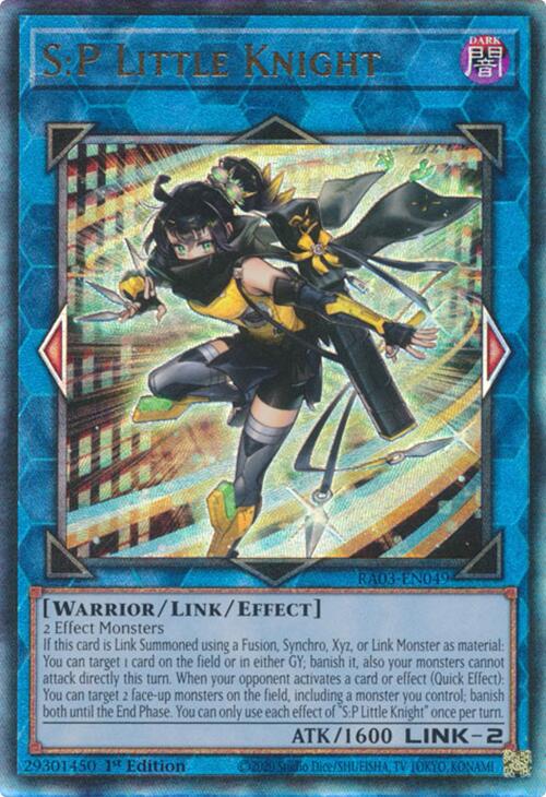 S:P Little Knight (UTR) [RA03-EN049] Prismatic Ultimate Rare | Galactic Gamez