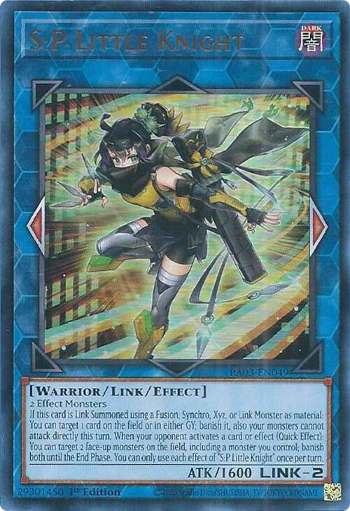 S:P Little Knight (UR) [RA03-EN049] Ultra Rare | Galactic Gamez