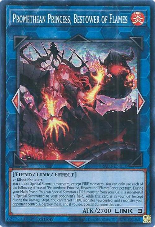 Promethean Princess, Bestower of Flames [RA03-EN050] Super Rare | Galactic Gamez