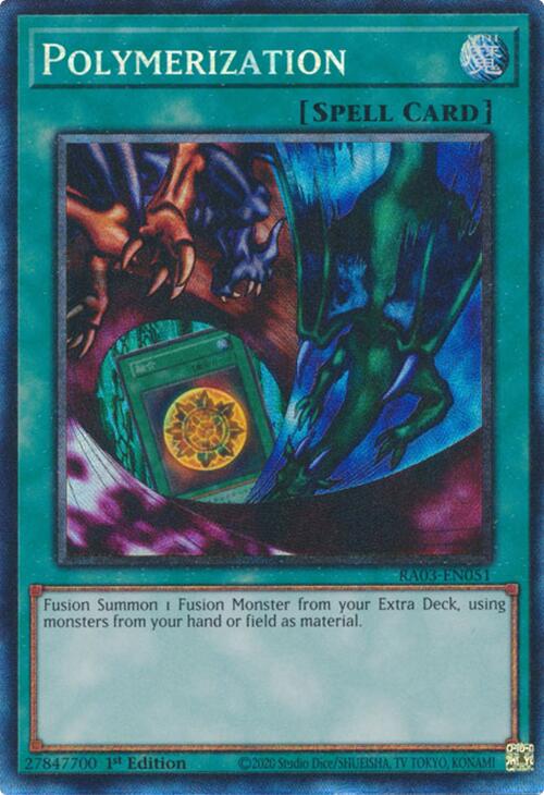 Polymerization (Alternate Art) (CR) [RA03-EN051] Prismatic Collector's Rare | Galactic Gamez