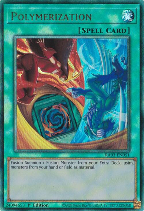 Polymerization (UTR) [RA03-EN051] Prismatic Ultimate Rare | Galactic Gamez