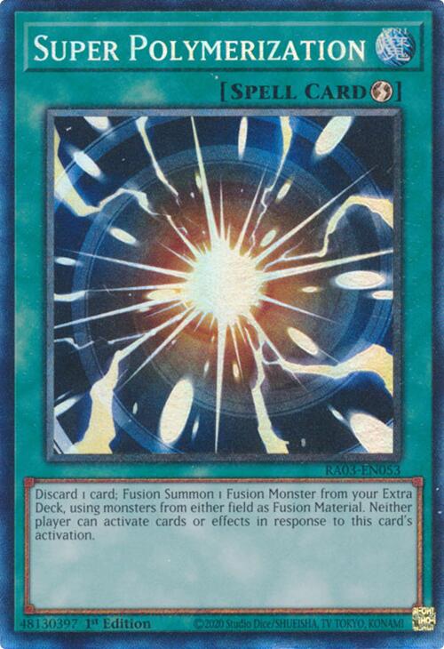 Super Polymerization (CR) [RA03-EN053] Prismatic Collector's Rare | Galactic Gamez