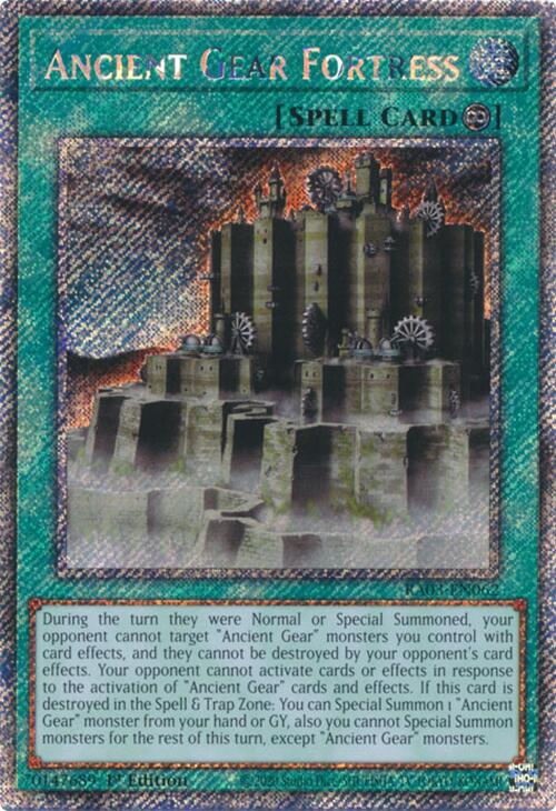 Ancient Gear Fortress (Platinum Secret Rare) [RA03-EN062] Platinum Secret Rare | Galactic Gamez