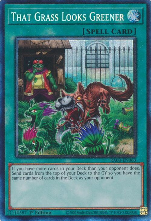 That Grass Looks Greener (CR) [RA03-EN063] Prismatic Collector's Rare | Galactic Gamez