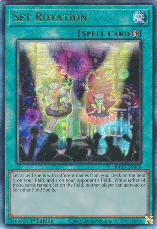 Set Rotation (UTR) [RA03-EN065] Prismatic Ultimate Rare | Galactic Gamez