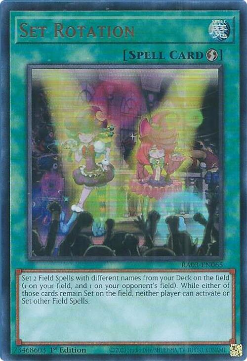 Set Rotation (UR) [RA03-EN065] Ultra Rare | Galactic Gamez