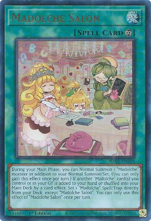 Madolche Salon (UR) [RA03-EN069] Ultra Rare | Galactic Gamez