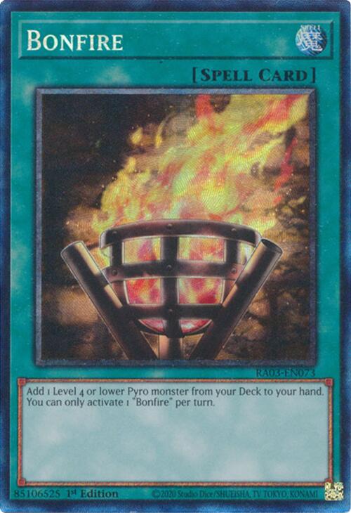 Bonfire (CR) [RA03-EN073] Prismatic Collector's Rare | Galactic Gamez