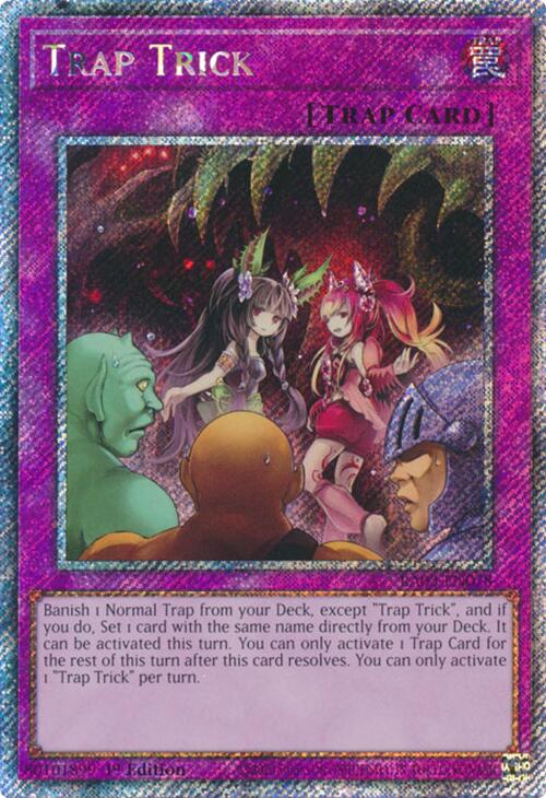 Trap Trick (Platinum Secret Rare) [RA03-EN078] Platinum Secret Rare | Galactic Gamez