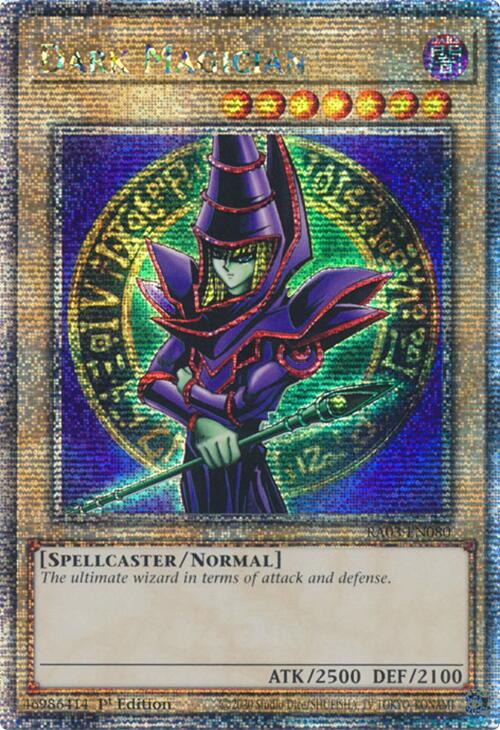 Dark Magician (Quarter Century Secret Rare) [RA03-EN080] Quarter Century Secret Rare | Galactic Gamez