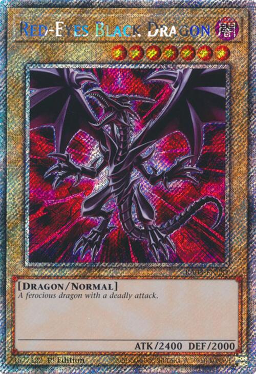 Red-Eyes Black Dragon (Platinum Secret Rare) [RA03-EN081] Platinum Secret Rare | Galactic Gamez