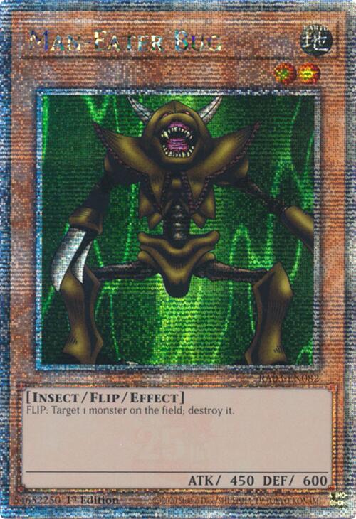 Man-Eater Bug (Quarter Century Secret Rare) [RA03-EN082] Quarter Century Secret Rare | Galactic Gamez