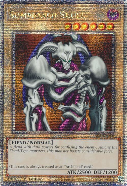 Summoned Skull (Quarter Century Secret Rare) [RA03-EN086] Quarter Century Secret Rare | Galactic Gamez