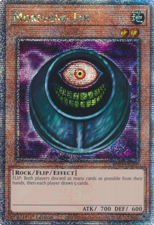 Morphing Jar (Quarter Century Secret Rare) [RA03-EN098] Quarter Century Secret Rare | Galactic Gamez