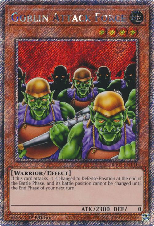 Goblin Attack Force (Platinum Secret Rare) [RA03-EN101] Platinum Secret Rare | Galactic Gamez