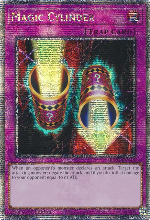 Magic Cylinder (Quarter Century Secret Rare) [RA03-EN115] Quarter Century Secret Rare | Galactic Gamez