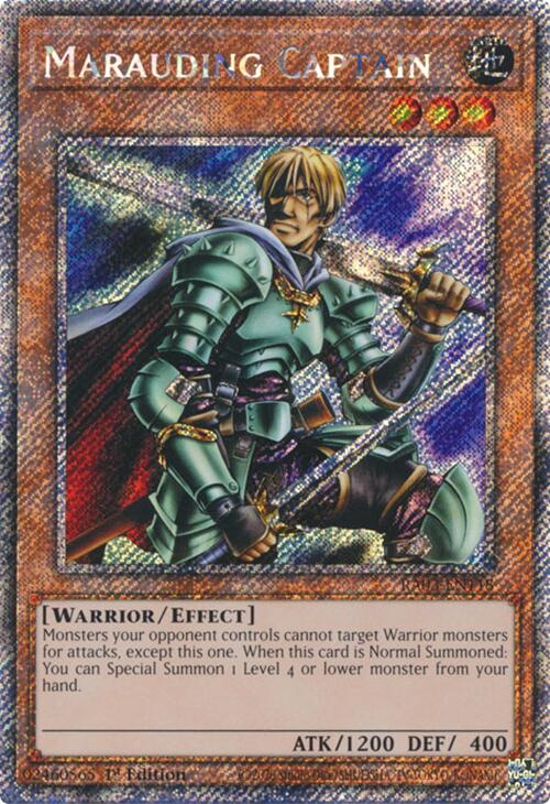 Marauding Captain (Platinum Secret Rare) [RA03-EN118] Platinum Secret Rare | Galactic Gamez