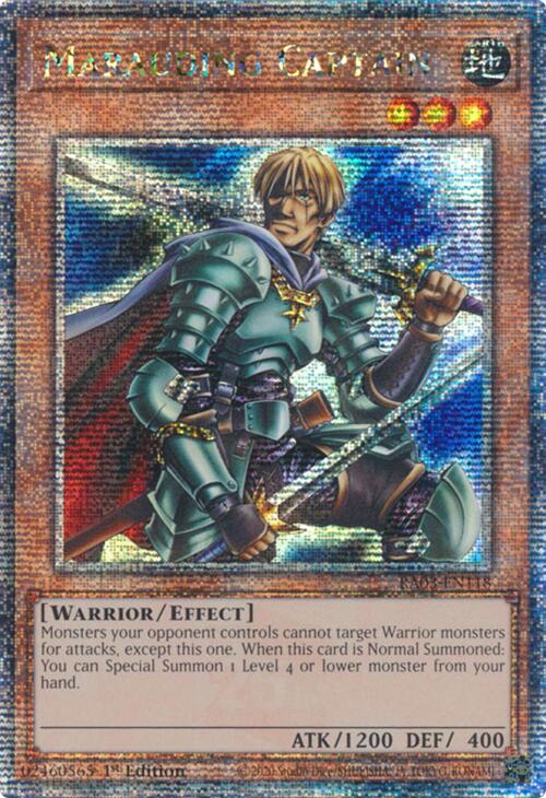 Marauding Captain (Quarter Century Secret Rare) [RA03-EN118] Quarter Century Secret Rare | Galactic Gamez