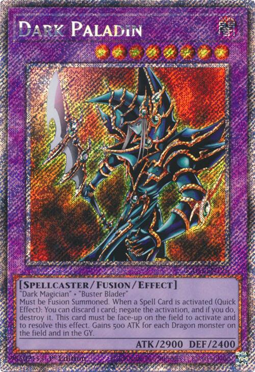 Dark Paladin (Platinum Secret Rare) [RA03-EN126] Platinum Secret Rare | Galactic Gamez