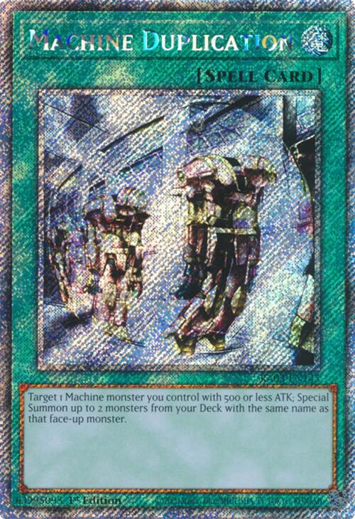 Machine Duplication (Platinum Secret Rare) [RA03-EN145] Platinum Secret Rare | Galactic Gamez