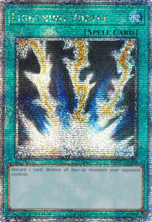 Lightning Vortex (Quarter Century Secret Rare) [RA03-EN148] Quarter Century Secret Rare | Galactic Gamez