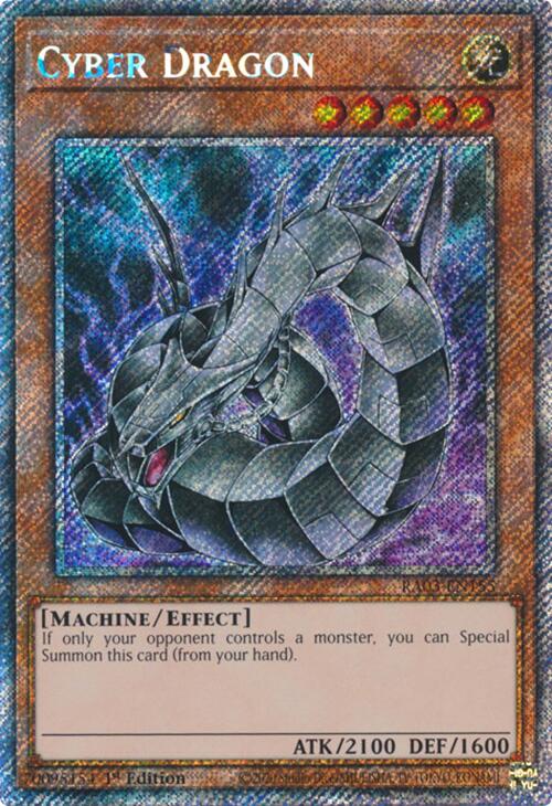 Cyber Dragon (Platinum Secret Rare) [RA03-EN155] Platinum Secret Rare | Galactic Gamez