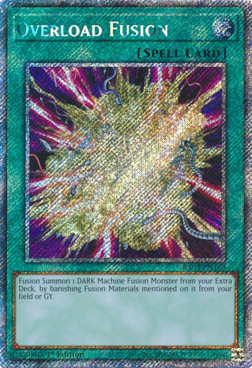 Overload Fusion (Platinum Secret Rare) [RA03-EN169] Platinum Secret Rare | Galactic Gamez