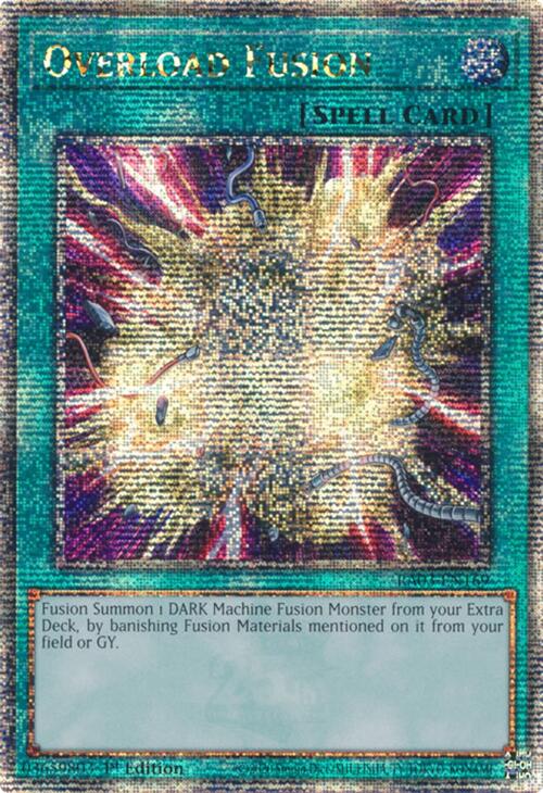 Overload Fusion (Quarter Century Secret Rare) [RA03-EN169] Quarter Century Secret Rare | Galactic Gamez